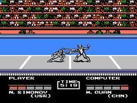 une photo d'Ã©cran de Track and Field 2 sur Nintendo Nes